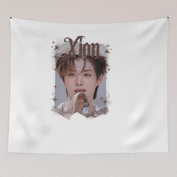Item preview, ONEUSs Xion Hwanwoong Seoho Leedo Keonhee  K-pop Boy Group Y2k Korean Pop Black and White Collage designed and sold by AJUNICE STUDIO.