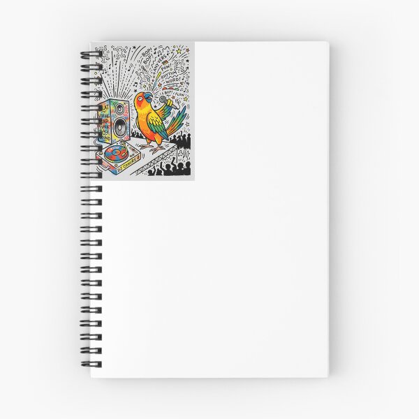 Item preview, Sun Conure Beat Poet designed and sold by PictoVibe.