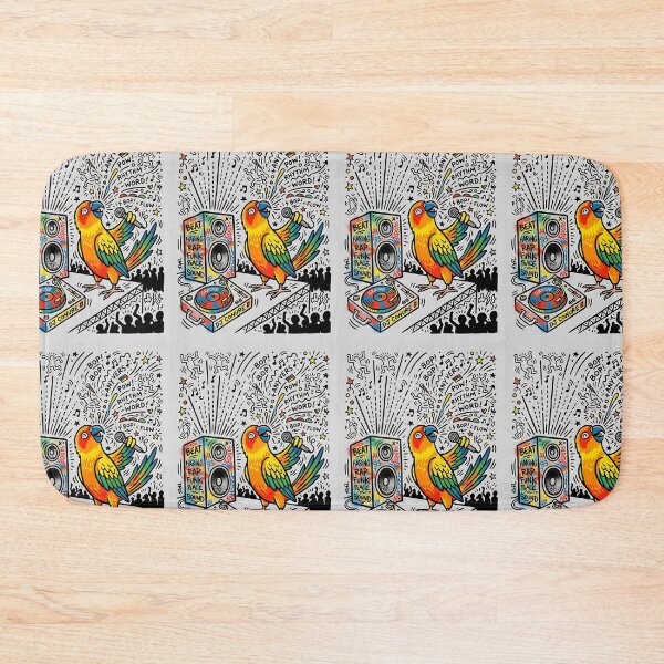 Item preview, Sun Conure Beat Poet designed and sold by PictoVibe.
