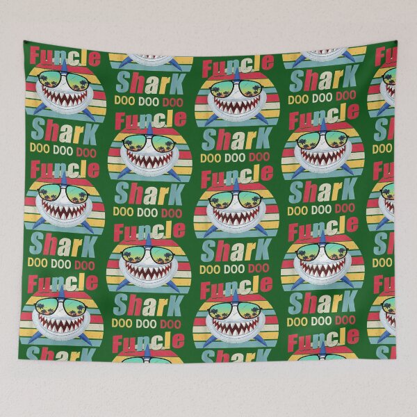 Item preview, Family 365 Funcle Shark Tee Doo Doo Doo Doo Uncle 736 designed and sold by BilkaCreations.