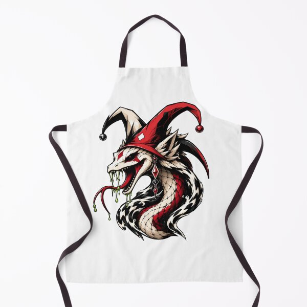 Item preview, Grinning basilisk wearing a jester's cap designed and sold by Jester-Store.