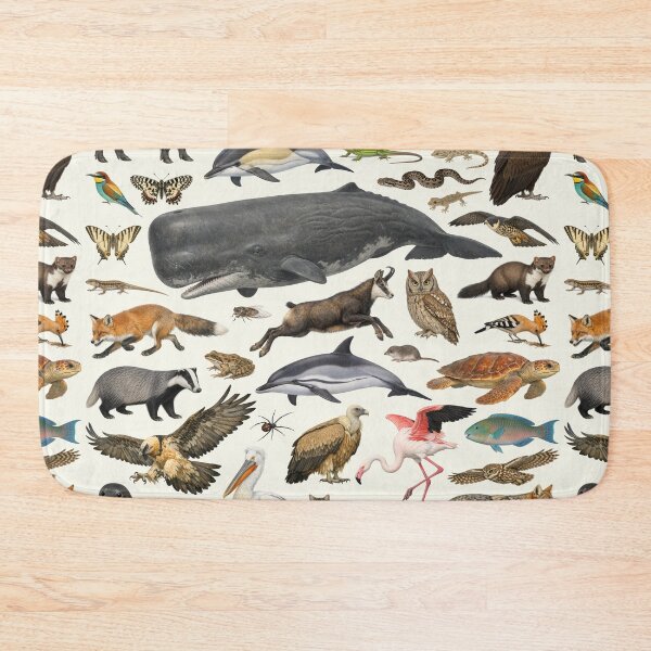 Item preview, Native Animals of Greece Retro Style Identification Chart designed and sold by kakarikihill.