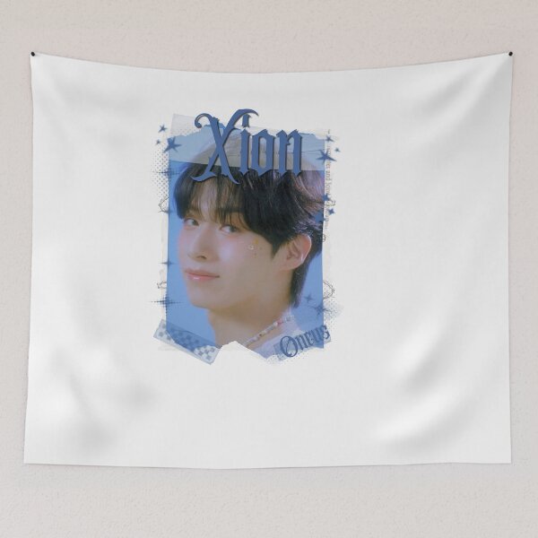 Item preview, ONEUSs Xion Hwanwoong Seoho Leedo Keonhee  K-pop Boy Group Y2k Korean Pop Black and White Collage designed and sold by AJUNICE STUDIO.