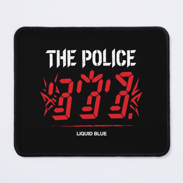 Item preview, The Police 7777 Liquid Blue Design designed and sold by BunkerStore.