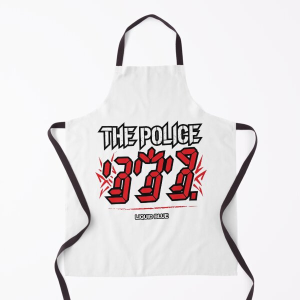 Item preview, The Police 7777 Liquid Blue Design designed and sold by BunkerStore.