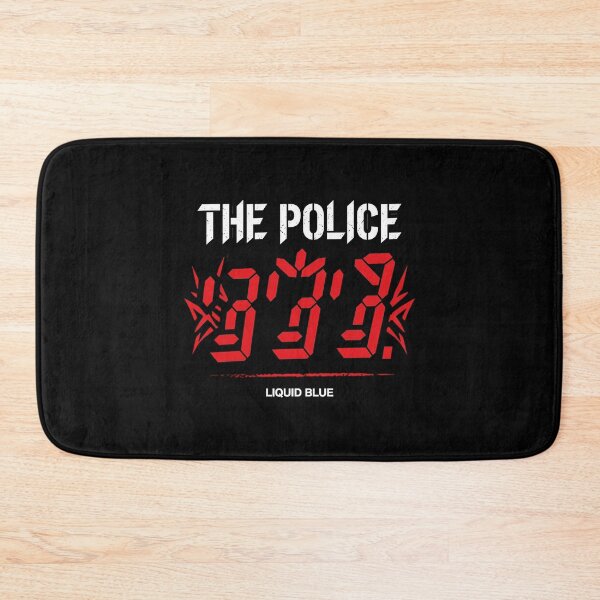 Item preview, The Police 7777 Liquid Blue Design designed and sold by BunkerStore.