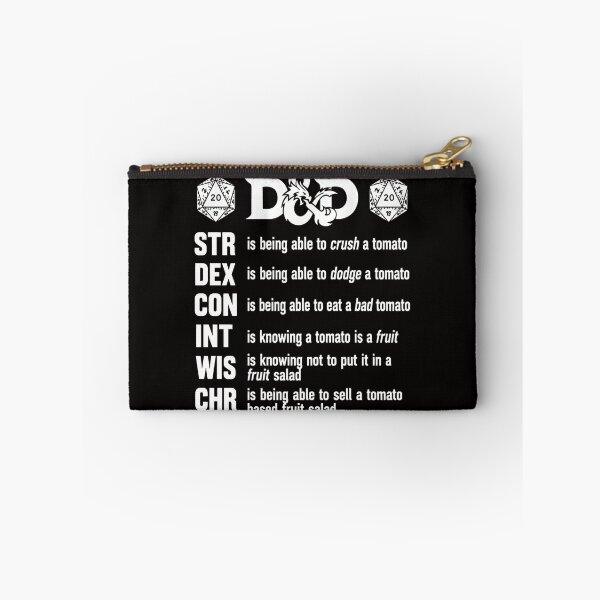 Item preview, D&D Tomato Stats Funny Gamer Humor designed and sold by sil-gen-rove.