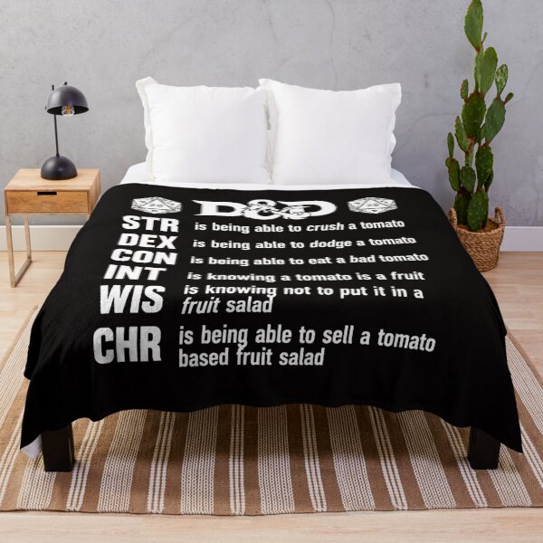 Item preview, D&D Tomato Stats Funny Gamer Humor designed and sold by sil-gen-rove.
