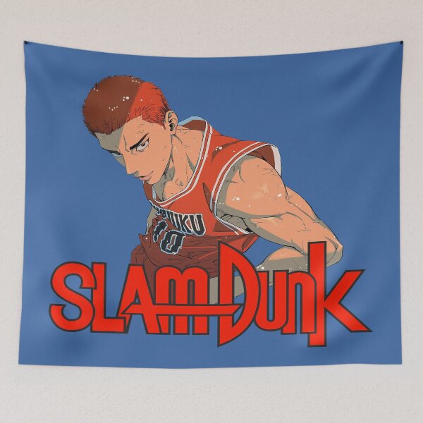 Item preview, Slam Dunk; Hanamichi Sakuragi; Blue designed and sold by Marco Bottiglieri.