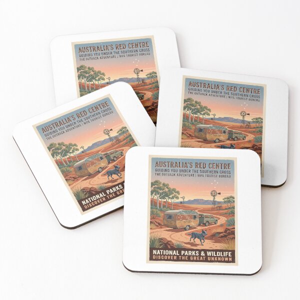 Item preview, Australian Cattle Dog Star Caravan designed and sold by PictoVibe.