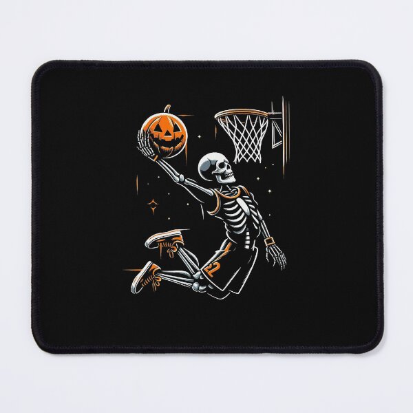 Item preview, Halloween Skeleton Basketball Player Spooky Season designed and sold by nryum.