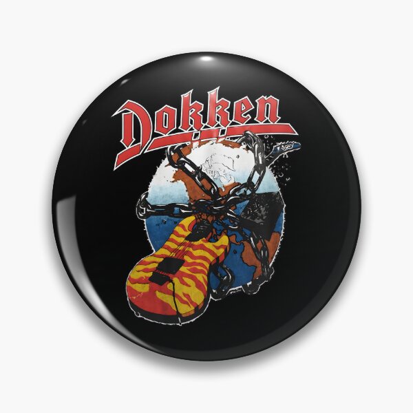 Item preview, Dokken 80s Rock Band Globe Chains Guitar designed and sold by sil-gen-rove.