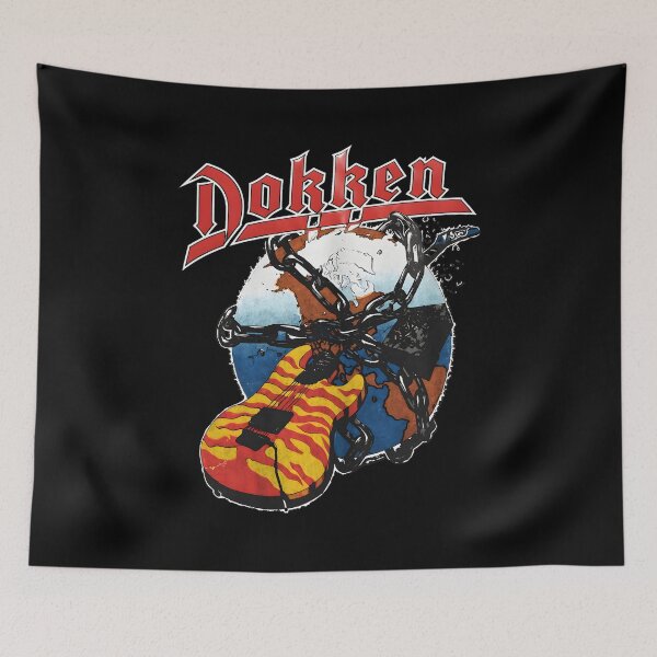Item preview, Dokken 80s Rock Band Globe Chains Guitar designed and sold by sil-gen-rove.