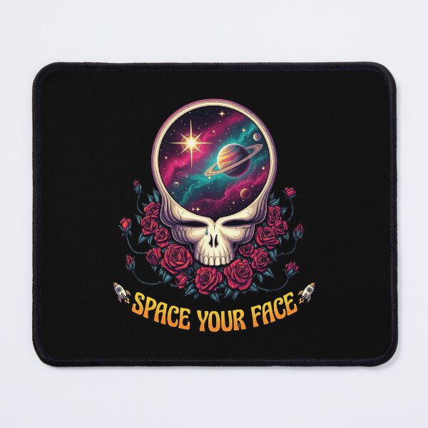 Item preview, Space Your Face Cosmic Skull Design designed and sold by BunkerStore.