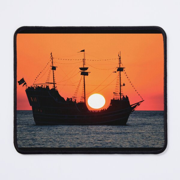 Item preview, Pirate Ship at Sunset designed and sold by Dlt1981.