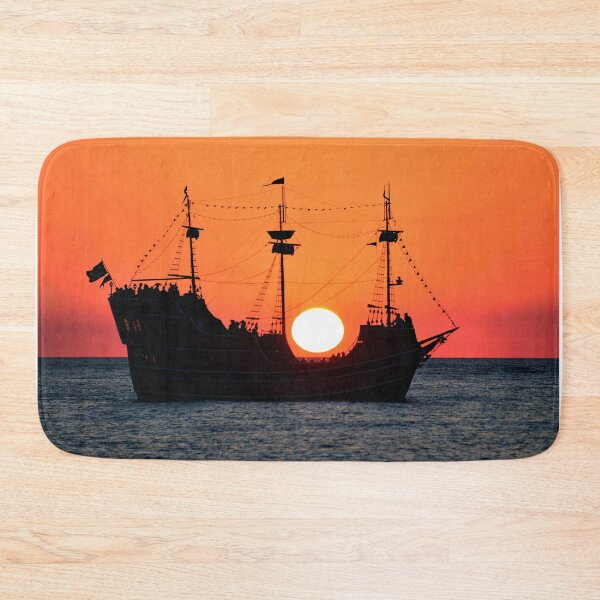 Item preview, Pirate Ship at Sunset designed and sold by Dlt1981.