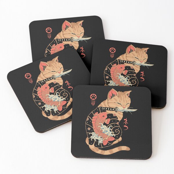 Item preview, Carp Tattooed Cat designed and sold by strouddunkg.