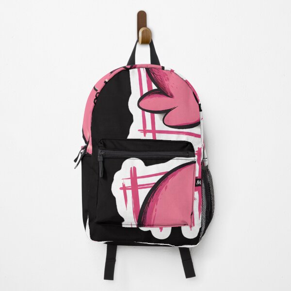 Item preview, Happy Pink Character Kissing Lips Quote designed and sold by mac-lux.