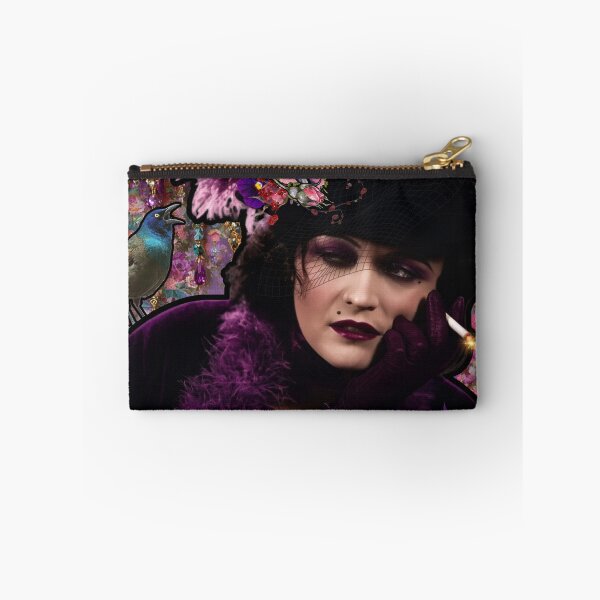 Item preview, Funny Work Schedule Quote (W/ Vintage Flapper) designed and sold by AsheDinaArt.