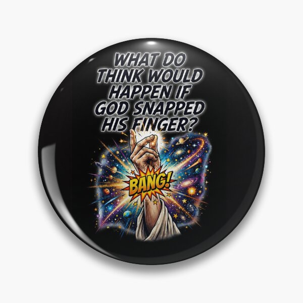 Item preview, Cosmic Creation: What If God Snapped His Finger? designed and sold by FrozenFits.