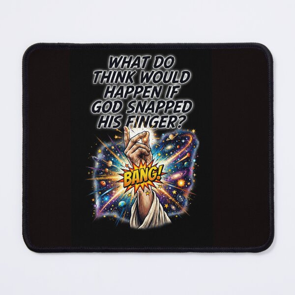 Item preview, Cosmic Creation: What If God Snapped His Finger? designed and sold by FrozenFits.