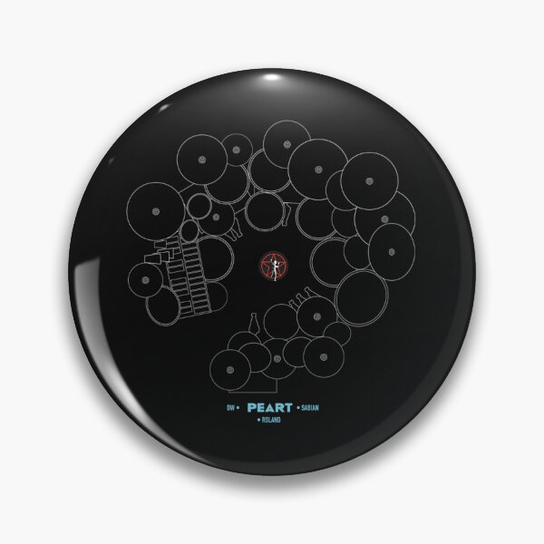 Item preview, Legendary Drummers - It'S Pronounced Piert designed and sold by MarcieKDarienzo.