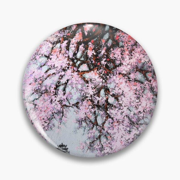 Item preview, Blossoming Peach Trees in Serenity designed and sold by Kaby-retro.