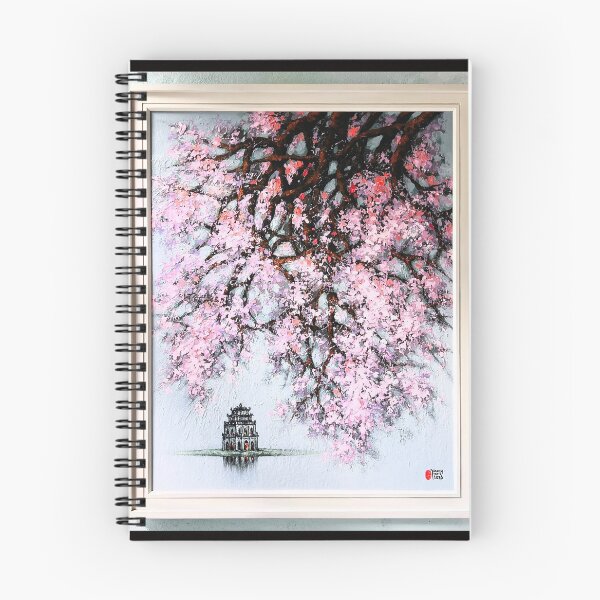 Item preview, Blossoming Peach Trees in Serenity designed and sold by Kaby-retro.