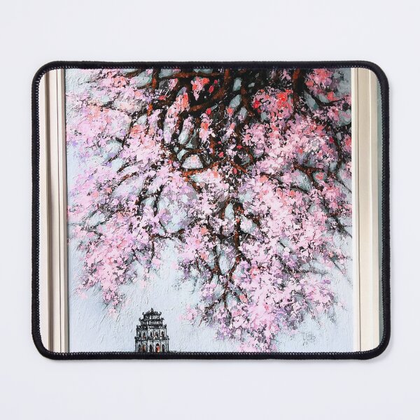 Item preview, Blossoming Peach Trees in Serenity designed and sold by Kaby-retro.