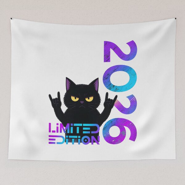 Item preview, Limited-Edition-2026 Halloween-Cat-Rock-Meme lovers designed and sold by numenee.