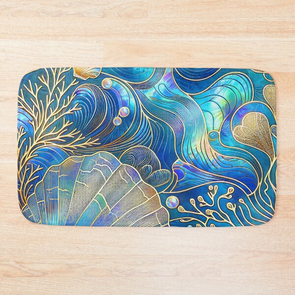 Item preview, Under The Sea Abalone Shell And Coral Designs designed and sold by DEC02.