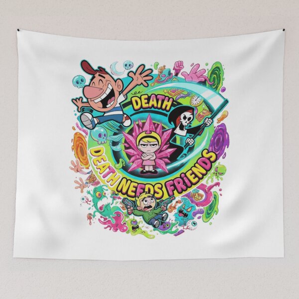 Item preview, The Grim Adventures Of Billy Mandy Character Collage Art  designed and sold by circliqueart.