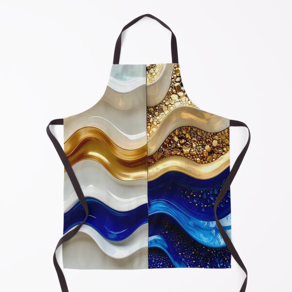 Item preview, Intricate Duality of Royal Navy Velvet and Gold Filigree designed and sold by Vicky Brago-Mitchell®.