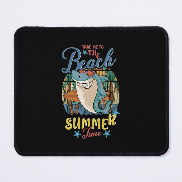 Item preview, Cool Shark Surfer Summer Beach Holiday Art designed and sold by JesseDenny.
