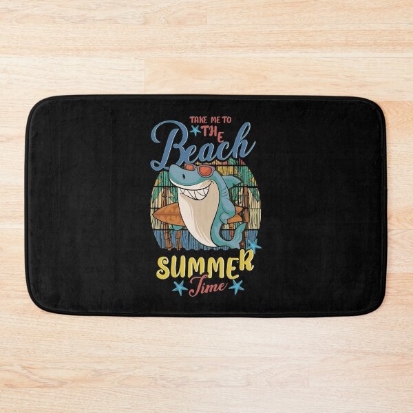 Item preview, Cool Shark Surfer Summer Beach Holiday Art designed and sold by JesseDenny.