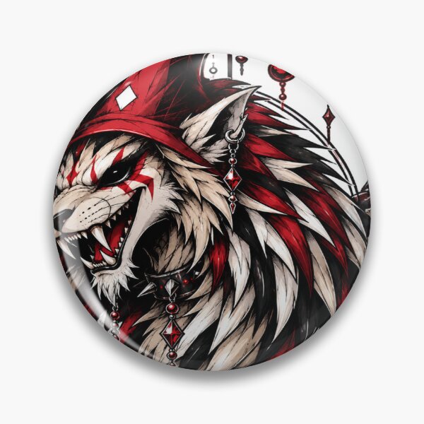 Item preview, Grinning manticore wearing a jester's cap designed and sold by Jester-Store.