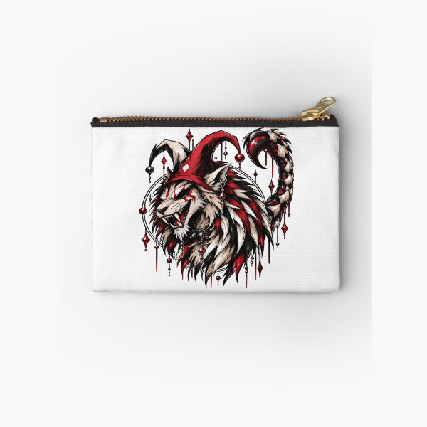 Item preview, Grinning manticore wearing a jester's cap designed and sold by Jester-Store.