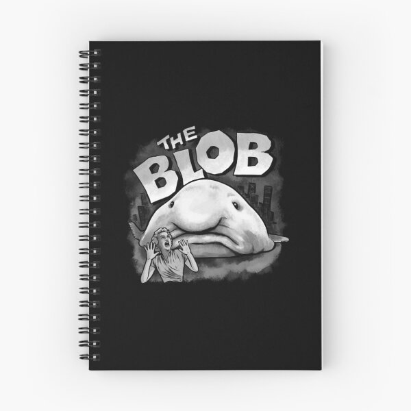 Item preview, Retro Horror Movie Monster Blob Fish Parody Art designed and sold by JesseDenny.