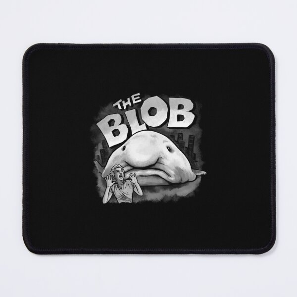Item preview, Retro Horror Movie Monster Blob Fish Parody Art designed and sold by JesseDenny.