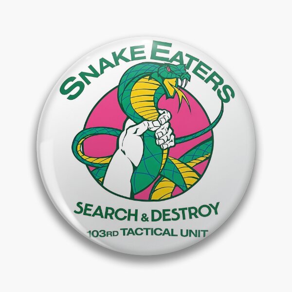 Item preview, Snake Eater 1989 Search & Destroy 103rd Tactical Unit designed and sold by EdGraphy.
