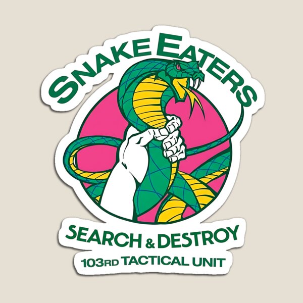 Item preview, Snake Eater 1989 Search & Destroy 103rd Tactical Unit designed and sold by EdGraphy.