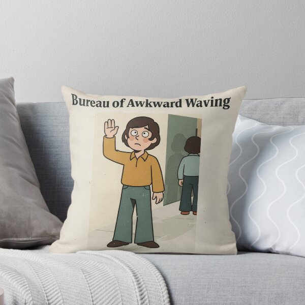 Item preview, Bureau of Awkward Waving designed and sold by PictorialWhimsy.