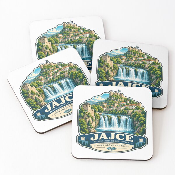 Item preview, Jajce Bosnia And Herzegovina A Town Above The Falls Travel Tourism Souvenir designed and sold by JonesFlora2025.