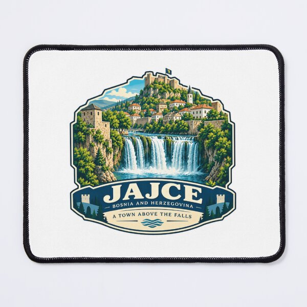 Item preview, Jajce Bosnia And Herzegovina A Town Above The Falls Travel Tourism Souvenir designed and sold by JonesFlora2025.