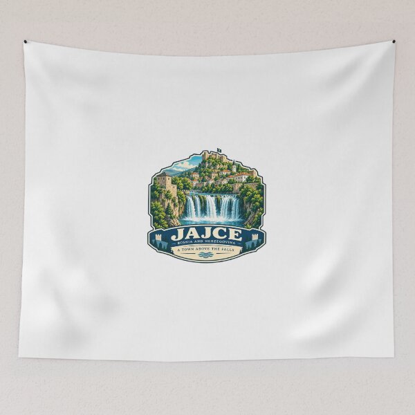 Item preview, Jajce Bosnia And Herzegovina A Town Above The Falls Travel Tourism Souvenir designed and sold by JonesFlora2025.