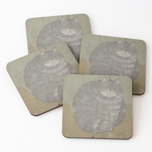 Item preview, Grey Loaf Cat Refusing to Acknowledge Monday designed and sold by PictorialWhimsy.