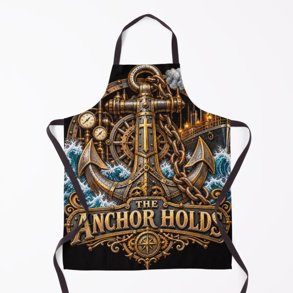 Item preview, The Anchor Holds, Christian Steampunk style designed and sold by TheBibleStop.