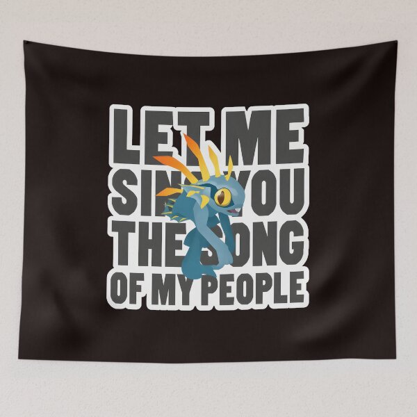 Item preview, Let Me Sing You The Song Of My People Creature designed and sold by ASTRAXO.