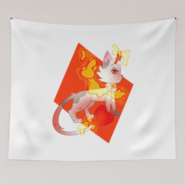 Item preview, Melting Wax Bone Demon Cat Cartoon designed and sold by Ftahehasane.