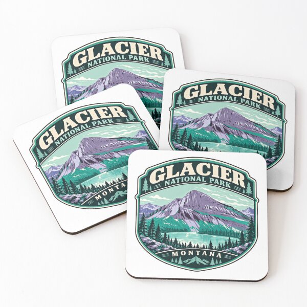 Item preview, Glacier National Park Montana Travel Hiking Nature Lover designed and sold by NeedForParks.